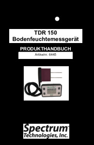 TDR 150 Anleitung DE
